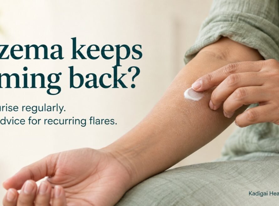Eczema cream not working for recurring eczema flare-ups